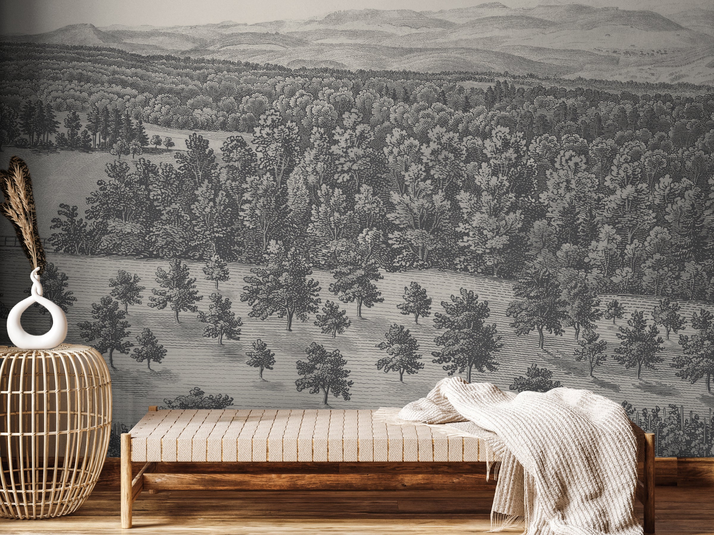 Swiss Landscape - Estival Pewter