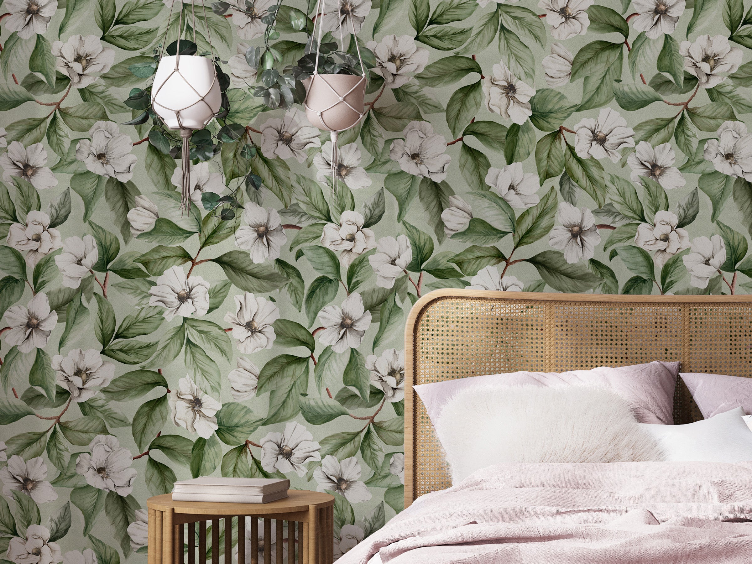 White Magnolia - Green