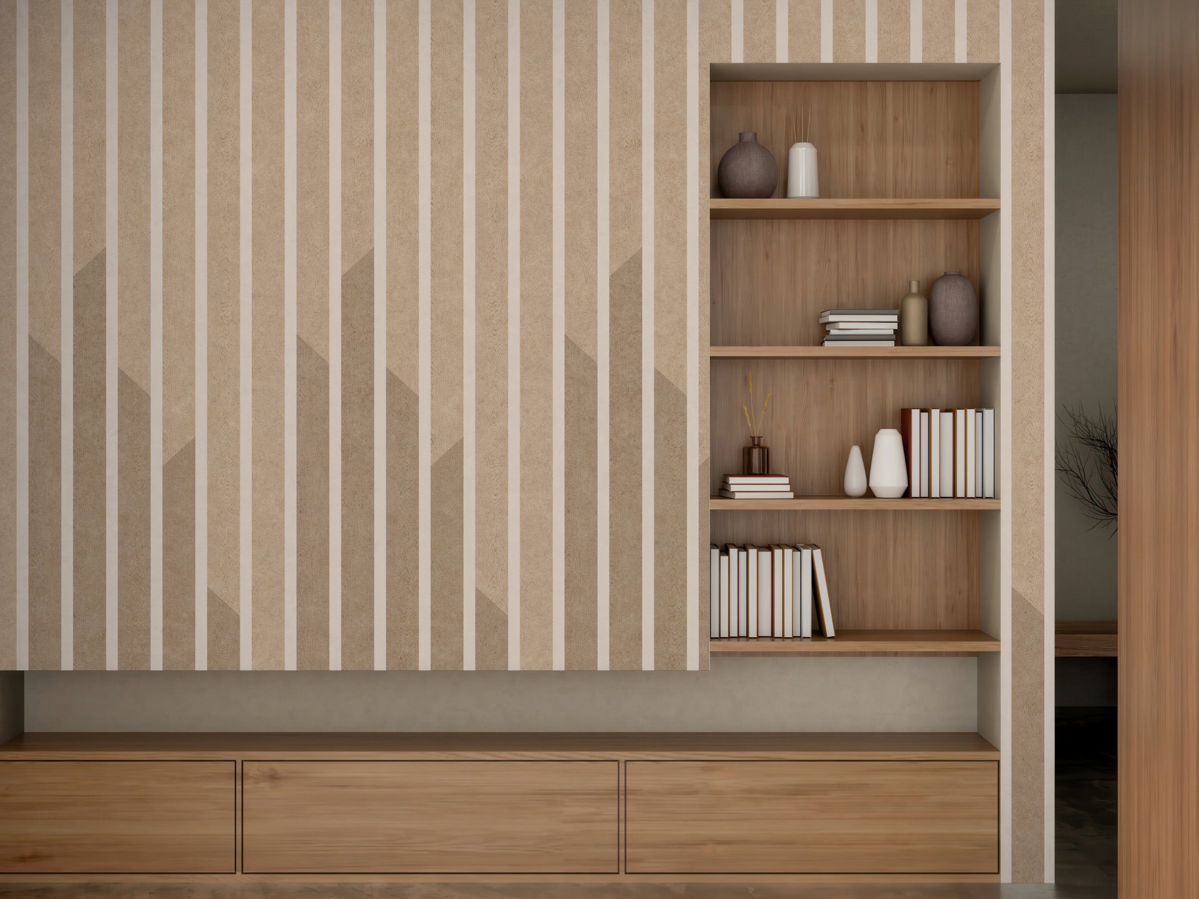 Woodcraft Panel - Weathered Oak