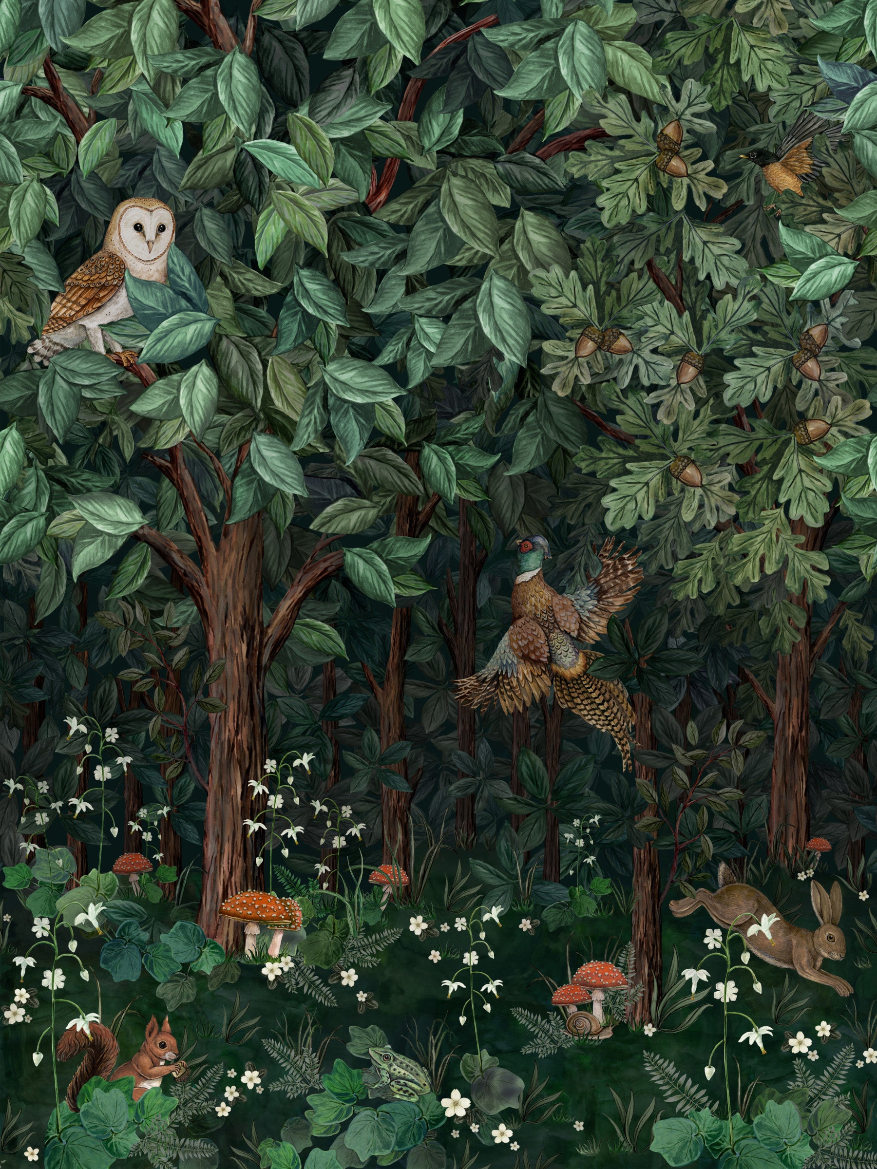 Woodland Mural